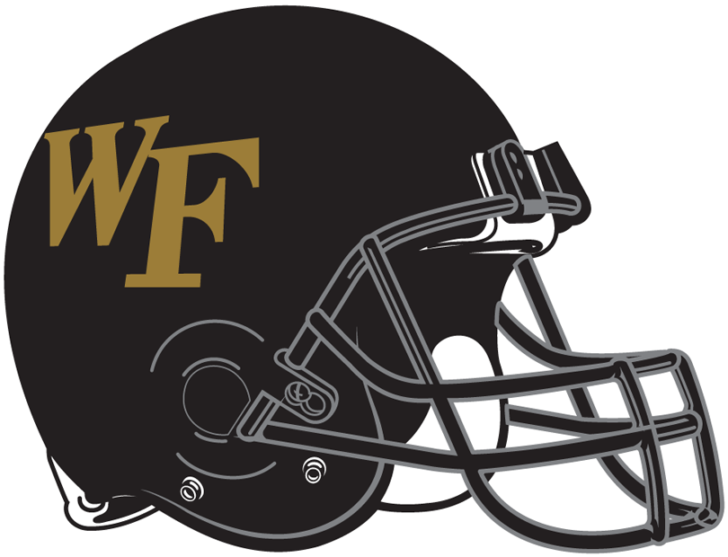 Wake Forest Demon Deacons 2007-Pres Helmet Logo iron on transfers for T-shirts